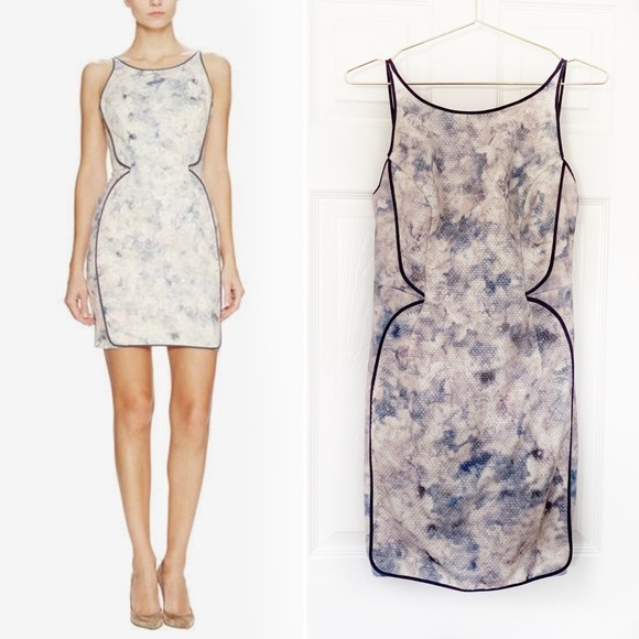 O'2nd Dresses & Skirts - O'2nd Cloud Strap Detail Texture Sheath Dress Sz 6